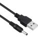 Fairywill Sonic Electric Toothbrush Charger - USB Charging Cable 5ft Black - Buy Online on GoSupps.com