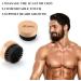 Abeis Men's Boar Bristle Beard Brush - Beech Round Medium Hard Bristle Brush for Beard Styling and Grooming - Buy Online on GoSupps.com