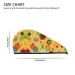 Colorful Abstract Coral Velvet Dry Hair Cap - Perfect for Home Travel Pool Parties & Baths | Shop Now - Buy Online on GoSupps.com