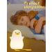 Ammonite Nursery Duck Night Light - Cute Silicone Lamp for Kids | USB LED Touch Lamp for Kids Bedroom Decor | Xmas Birthday Gifts for Boys Girls - Buy Online on GoSupps.com