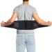 Lumbar Brace Belt Lower Back Brace Adjustable Compression Back Brace Double Compression Nursing Belt Adjustable Lumbar Support Black L Code Suitable for Waist