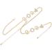 COLLBATH Decor 1 Set Choker Necklace for Women Necklaces Jewelry for Women Necklace for Girls Bracelet Necklace Chain Necklace