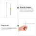Baluue Copper Water Dowsing Rod 1 Set Ruler Water Dowsing P_b0b19z89q8 Feng Shui Detection Tool Portable Detection Rod - Buy Online on GoSupps.com