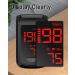 Fingertip Pulse Oximeter - Mini Oxygen Saturation Monitor with Graph Display & Alarm - iOS/Android Compatible (Black) - Buy Online on GoSupps.com