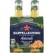 San Pellegrino Aranciata Amara Test Bottles Alcohol-Free with Bitter Orange + Tonica Rovere Disposable Glass Bottle 20 cl Pack of 24 - Buy Online on GoSupps.com