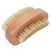 Nail Brush Wooden Toe and Fingernail Brush Double Sided Fingernail and Toenail Cleaning Brush for Men and Women - Buy Online on GoSupps.com