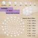 5700 Pcs Half Pearls for Crafts - White Flatback Pearls in Various Sizes for Nail Art, DIY Projects, and Makeup - Neatly Organized Craft Pearls for Artists - Buy Online on GoSupps.com