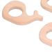 Shanrya Baby Teething Ring Set - 5pcs DIY Wooden Pacifier Chain & Childhood Disease Toys - Ideal for Jewelry Accessories - Buy Online on GoSupps.com