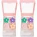 HEALLILY 2pcs Cute Contact Lens Case - Portable Lens Holder with Mirror | International Shipping Available - Buy Online on GoSupps.com
