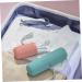 FRCOLOR Travel Tooth Cleaning Organizer - 2 Piece Toothpaste & Brush Container Set - Red - 5.5x5.5x19cm - Ideal for International Shipping - Buy Online on GoSupps.com