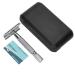 Shaver double edge razor with long stainless steel handle nostalgic razor for salon and home use