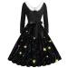 Women's fashion Christmas Sweatshirt costume cartoon sexy party dresses hooded tops Christmas dress hoodie dress with bag hoodie dress Christmas dresses autumn winter yellow l