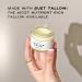 Suet Beef Tallow & Raw Honey Balm | Natural Face & Body Moisturizer with Vanilla Essential Oil (4oz) - Grass-Fed International Shipping - Buy Online on GoSupps.com