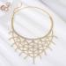 Aularso Rhinestone Head Chain Wedding Tassel Headpiece - Gold Crystal Party Headband for Women - Buy Online on GoSupps.com