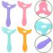 TOPBATHY Pochoirs Eyeliner Multifonctions 4 Pi ces Silicone Outils Maquillage Yeux Aide Application Mascara Paupi res R utilisable Couleur Al atoire Style Al atoire - Buy Online on GoSupps.com