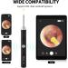 Ear Wax Removal Tool with 1296P Camera, 6 LED Lights & WiFi | Ear Cleaner Kit for iOS/Android - Black - Buy Online on GoSupps.com