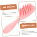 Cool Hiya Scalp Brush - Pot Scrubber for Hair Washing & Head Massage | Style & Cleanse with ABS Hair Scalp Washer (Pink) - Buy Online on GoSupps.com