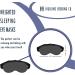 Morgan Home Weighted Eye Mask - 0.5 lbs for Relaxing Sleep | Adjustable Headband | Grey | International Shipping Available - Buy Online on GoSupps.com