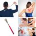 Shanfeilu Telescopic Back Scratcher & Hand Massager - 2-Piece Portable Metal Claw for Itching Relief | Ideal for Travel & Home Use - Buy Online on GoSupps.com
