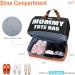 Lekebaby Baby Changing Bag Nappy Tote Diaper Bag with Storage | Messenger Bag for Mom and Dad | Black - Buy Online on GoSupps.com