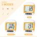 LCD Clip-on Pedometer - Multifunction Step Counter for Seniors, Men, Women & Kids | Walking Distance Tracker for Outdoor Sports & Running - Buy Online on GoSupps.com