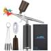 Autolock 32PSI Airbrush Kit  Rechargeable Cordless Airbrush Compressor  Auto Handheld Airbrush Gun  Airbrush Set Portable Wireless Air Brush for Barber  Nail Art  Cake Decor  Makeup  Model Painting Black1