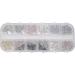 NSXAYIWE 12 Grids Nail Art Rhinestones DIY Nail Decoration Glitter Rhinestones Manicure Tool - Buy Online on GoSupps.com