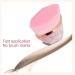 Makeup Brush Elastic Flowing Quicksand Handle 2 Pieces Soft Makeup Brush Portable for Beauty Salon - Buy Online on GoSupps.com