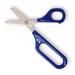 PETA Easi-Grip Children's Long Loop Scissors - Stainless Steel and Long Loop Handle - Self Opening - Ergonomic Grip to Increase Stability - Ideal for Anyone with Poor Hand Control Weak Grip and Joint Problems - 45mm Rounded Blade