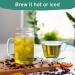 HANDPICK Lemon Ginger Tea Bags (100 Count) - 100% Pure Ingredients for Hot or Cold Brew - Lemongrass Licorice Lemon Ginger Blend - Round Herbal Tea Bags - Buy Online on GoSupps.com