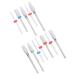 Milling Cutter Files Ceramic Drill Bit Shank Milling Cutter Metal Polishing Tool Manicure Store for Beauty Salon - Buy Online on GoSupps.com