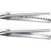 Pinking Shears Set 7mm Scalloped & 5mm Zig Zag | Professional Handheld Serrated Crimping Sewing Scissors for Fabric, Leather, Paper - 2 Pcs - Buy Online on GoSupps.com