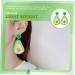 GOOHOCHY 1 Pair Avocado Earrings Avocado Gifts Avocados Fresh Earrings for Women Trendy Avacado Sushi Go Crystal Dangle Earrings Pendant Earrings Sequins Acrylic - Buy Online on GoSupps.com