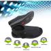 Extra Wide Open Toe Diabetic Sandals for Elderly Women - Black, Size 10 - Buy Online on GoSupps.com