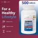 GeriCare Ibuprofen 200mg, Pain Reliever, Fever Reducer, Relieves Body Aches, 500 Count (Pack of 1) - Buy Online on GoSupps.com