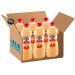 CAIYA 6X Yoga Pear Fruit Juice and Pulp with Italian Pear Flavor 1L CAIYA Box of 6 Bottles