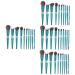 Beavorty 4 Sets Diamond Makeup Brush Women s Suits Cosmetic Eye Make up for Face Make up Brush Women Makeup Brush Powder Applicator Plastic Makeup Brush Sets Turquoise Miss
