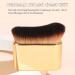 Foundation Body Makeup Brush Professional Kabuki Brush for Flawless Blending of Powder Cream and Liquid Blush (Dark Gold) | High Density Cosmetic Tool - Buy Online on GoSupps.com
