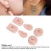 Human Ear Model with 3 Pairs Earring Elastic Bands for Piercing Practice - Light Skin Color - Buy Online on GoSupps.com