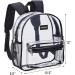 Covax Clear Stadium Approved Transparent Backpack with Reinforced Straps - Buy Online on GoSupps.com