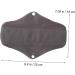 iBasenice Reusable Cloth Menstrual Pads & Liners Set - Washable & Portable Towels for Dry and Comfortable Periods - Buy Online on GoSupps.com
