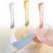Metal Makeup Spatula Tool - Spatula for Skincare Cosmetic Scoop for Creams Lotions Masks - Makeup Spatula in Rose Gold Silver and Gold Colors