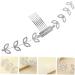 Buy Gatuida Mask Holder 2-Pack with Rhinestone Ear Brackets - Stylish Pain Artifact Hair Comb Design - 19x6cm - International Shipping - Buy Online on GoSupps.com