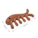 Beavorty 4-Piece Fish-Shaped Massage Comb Set - Jade Wooden Scalp & Face Massage Tools for Women - Buy Online on GoSupps.com