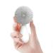ZAQ Tara Sonic Facial Cleansing Brush| Silicone Face Scrubber| Soft and Smooth Bristles Removes Dead Skin Cells and Makeup | 6 Color Options Available for All Skin Types - White