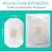 Transparent Film Dressing | Waterproof Catheter Shower Cover & Chemo Port Protector | Wound Bandage Frame Style (4x4.75 Pack of 20) | International Shipping Available - Buy Online on GoSupps.com