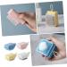 Magiclulu 4-Piece Massage Shampoo Brush Set - Silicone Scalp Scrubber & Thick Hair Comb for Spa-Like Cleansing - Buy Online on GoSupps.com