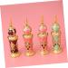 ULDIGI Women Perfume Bottle Wedding Decoration Wedding Ceremony Decorations Retro Antique Design Flower Vine Decoration Retro Decor Vintage Decor Oil Roller Container Travel Car - Buy Online on GoSupps.com
