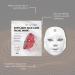 Masque facial LED lumi re bleue portable 1 pi ce masque de beaut sans fil LED multicolore rajeunissement et levage de la peau pour femme - Buy Online on GoSupps.com