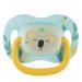 Canpol babies pacifier silicone 6-18m symmetrical EXOTIC-KOALA-yellow